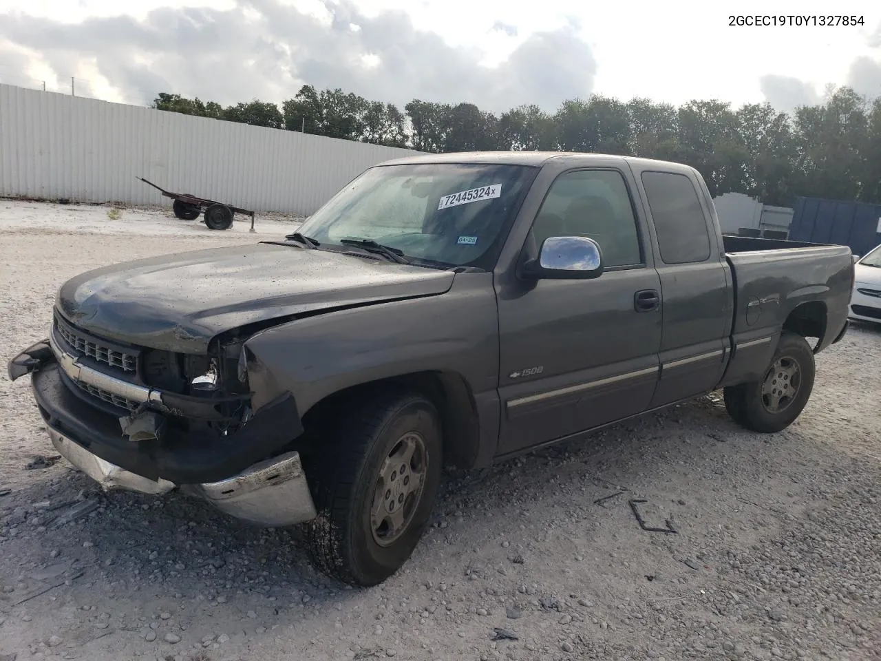 2000 Chevrolet Silverado C1500 VIN: 2GCEC19T0Y1327854 Lot: 72445324