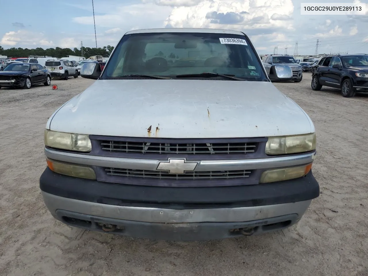 2000 Chevrolet Silverado C2500 VIN: 1GCGC29U0YE289113 Lot: 73036394