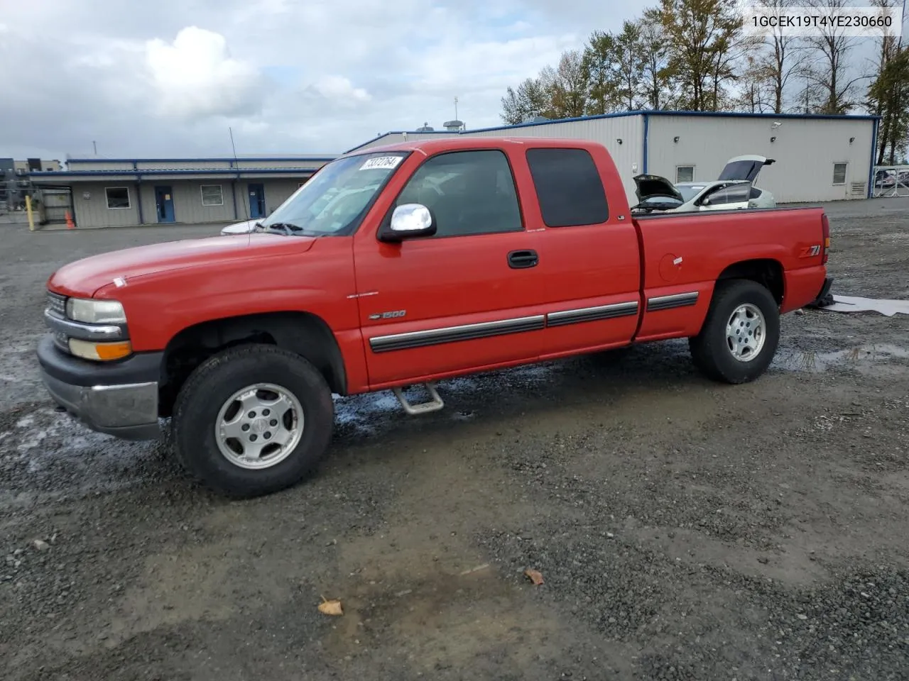 2000 Chevrolet Silverado K1500 VIN: 1GCEK19T4YE230660 Lot: 73372764