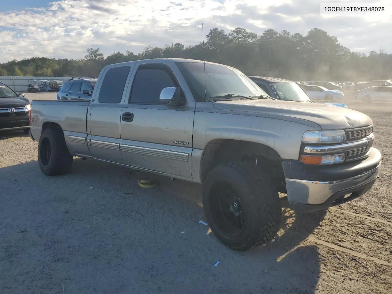 2000 Chevrolet Silverado K1500 VIN: 1GCEK19T8YE348078 Lot: 75270104