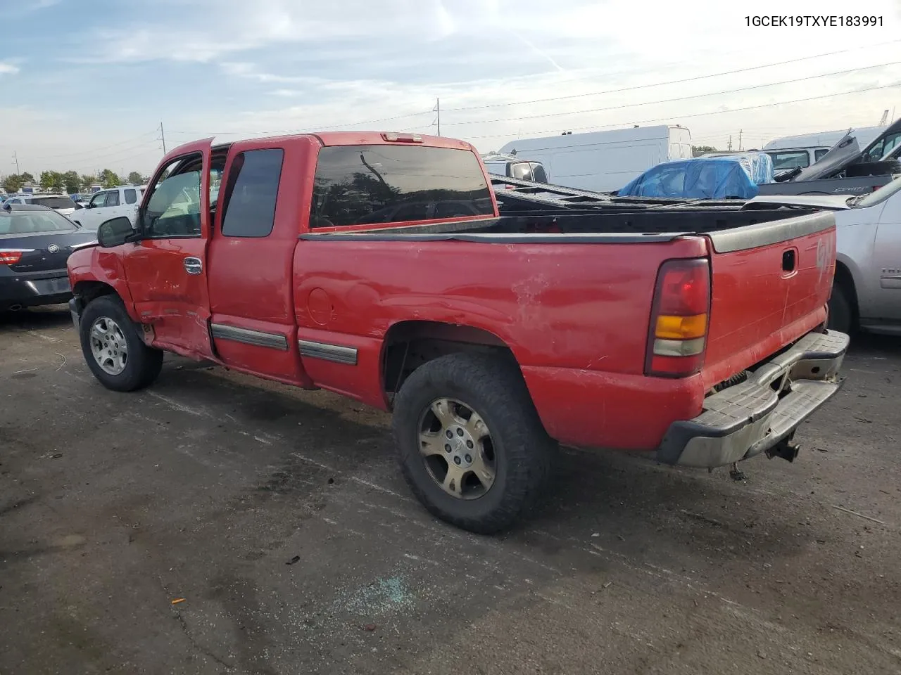 2000 Chevrolet Silverado K1500 VIN: 1GCEK19TXYE183991 Lot: 75531964