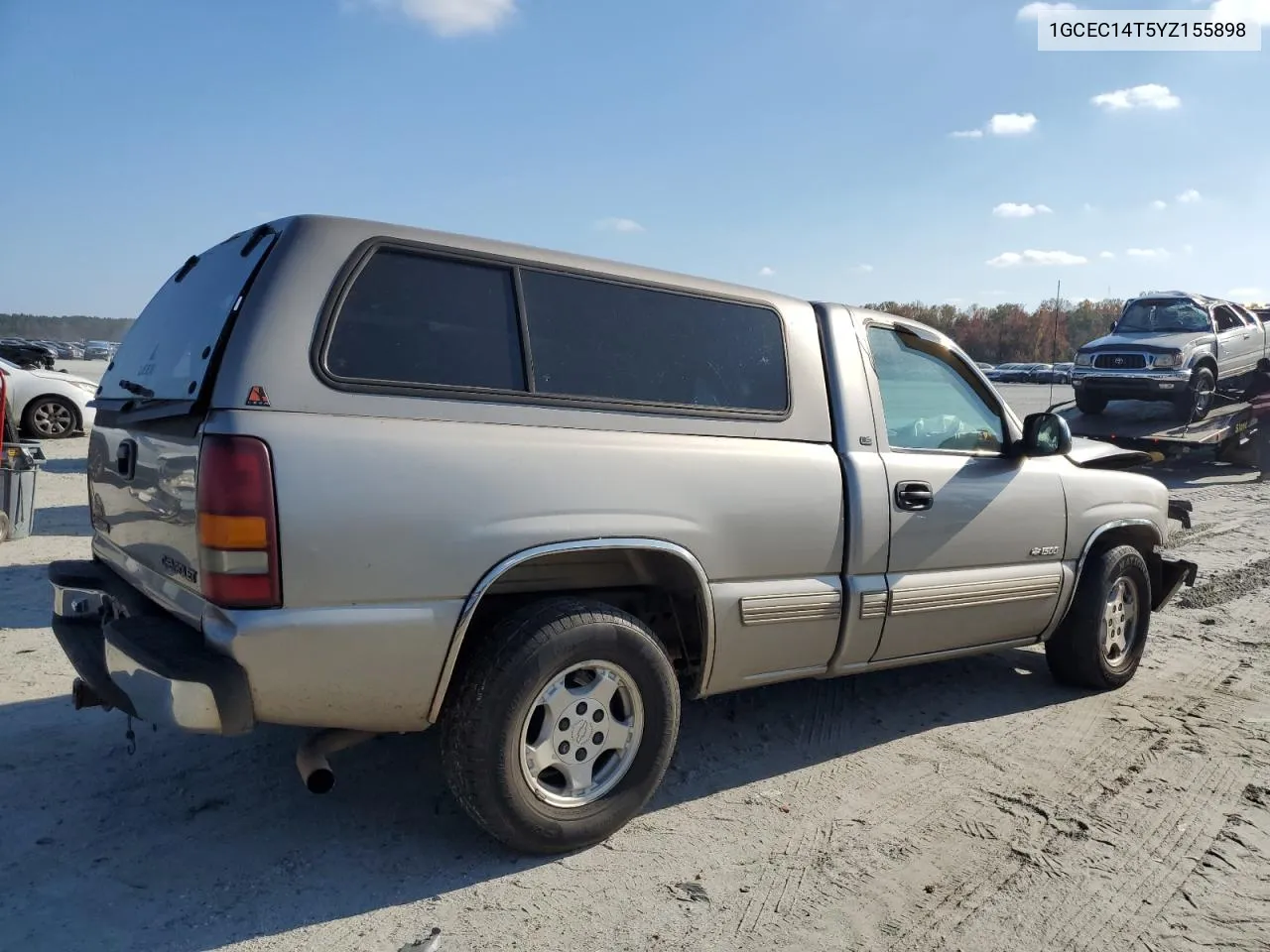 2000 Chevrolet Silverado C1500 VIN: 1GCEC14T5YZ155898 Lot: 75788424