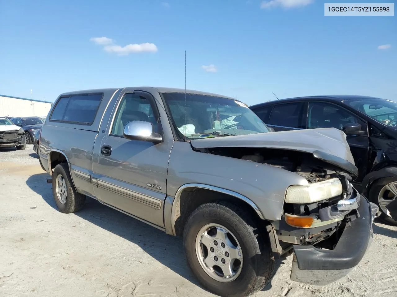 2000 Chevrolet Silverado C1500 VIN: 1GCEC14T5YZ155898 Lot: 75788424