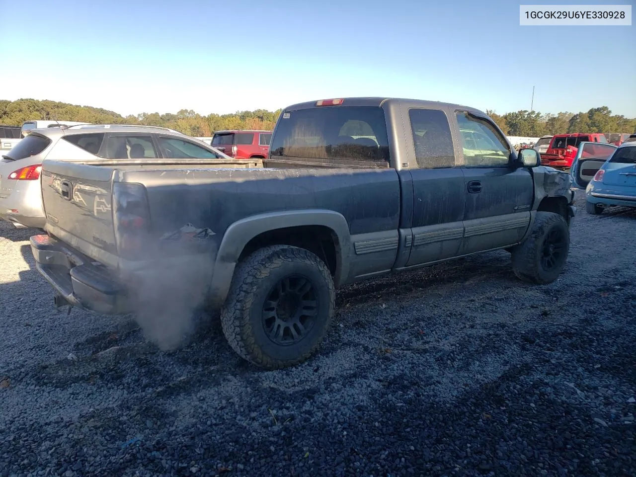 2000 Chevrolet Silverado K2500 VIN: 1GCGK29U6YE330928 Lot: 76973284