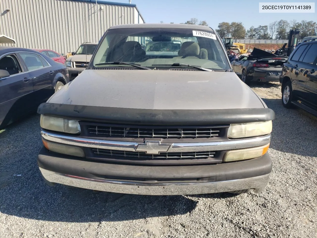 2000 Chevrolet Silverado C1500 VIN: 2GCEC19T0Y1141389 Lot: 77628604