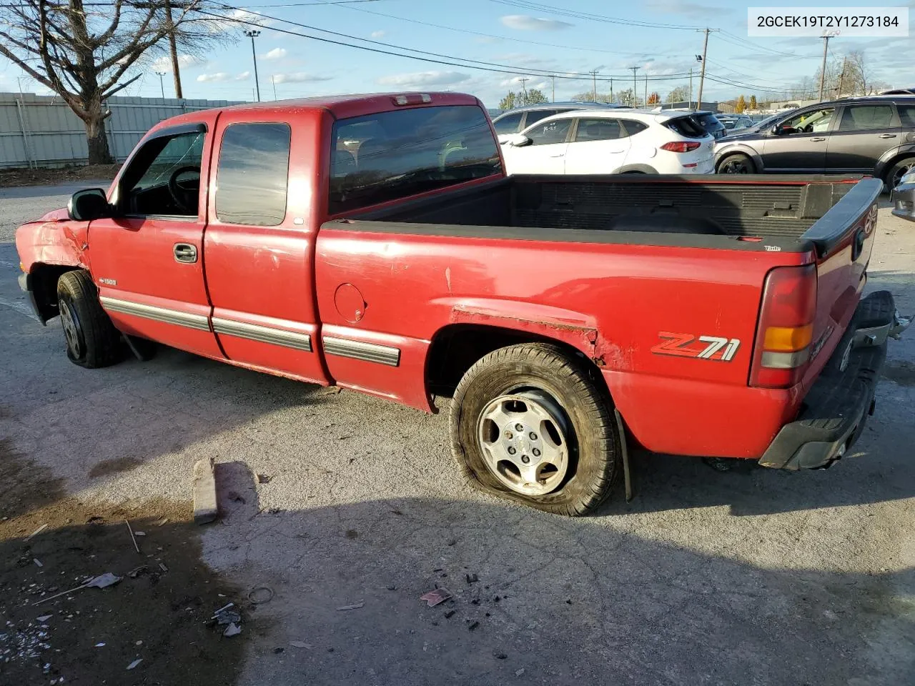 2000 Chevrolet Silverado K1500 VIN: 2GCEK19T2Y1273184 Lot: 79117894