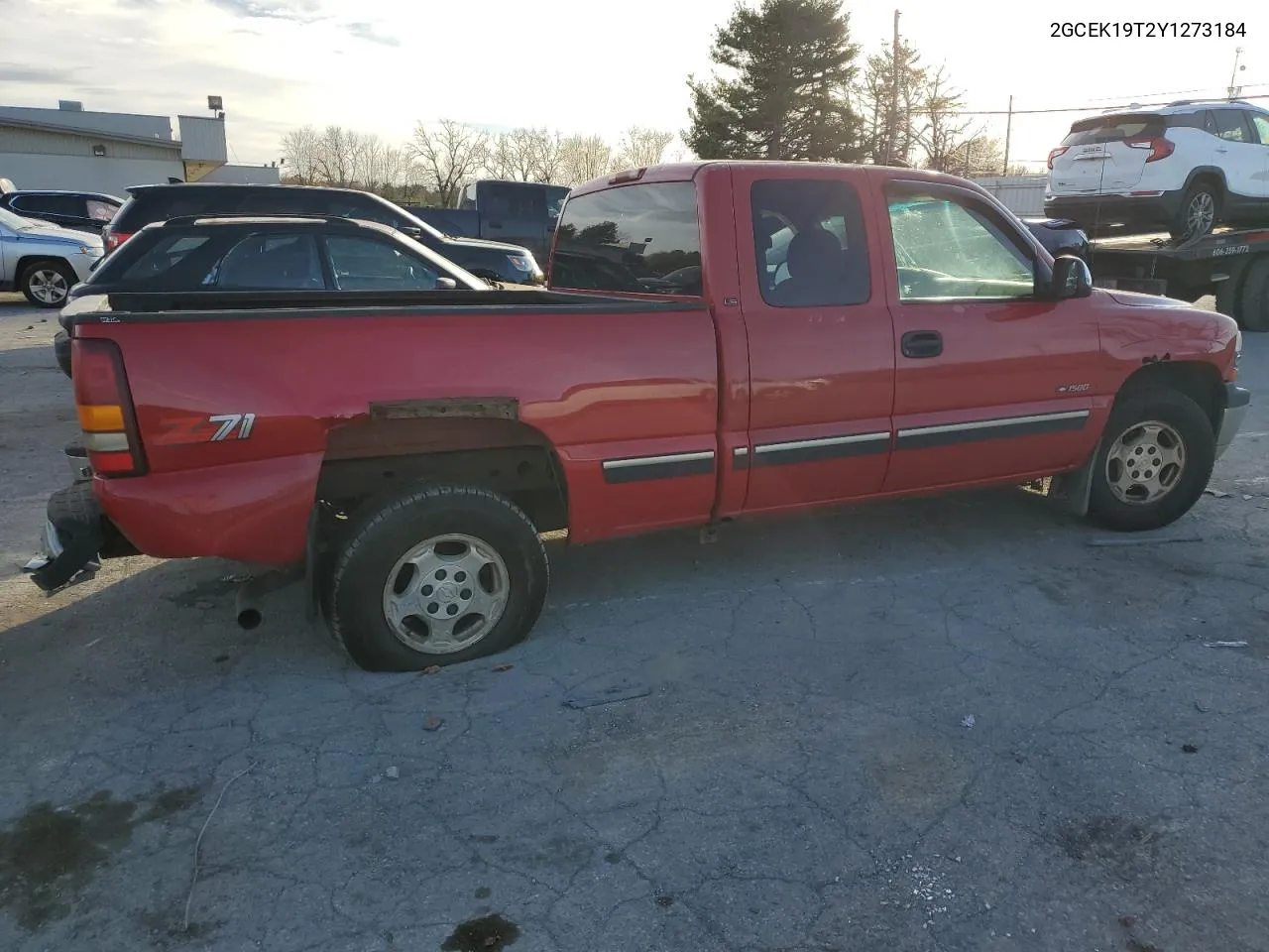 2000 Chevrolet Silverado K1500 VIN: 2GCEK19T2Y1273184 Lot: 79117894