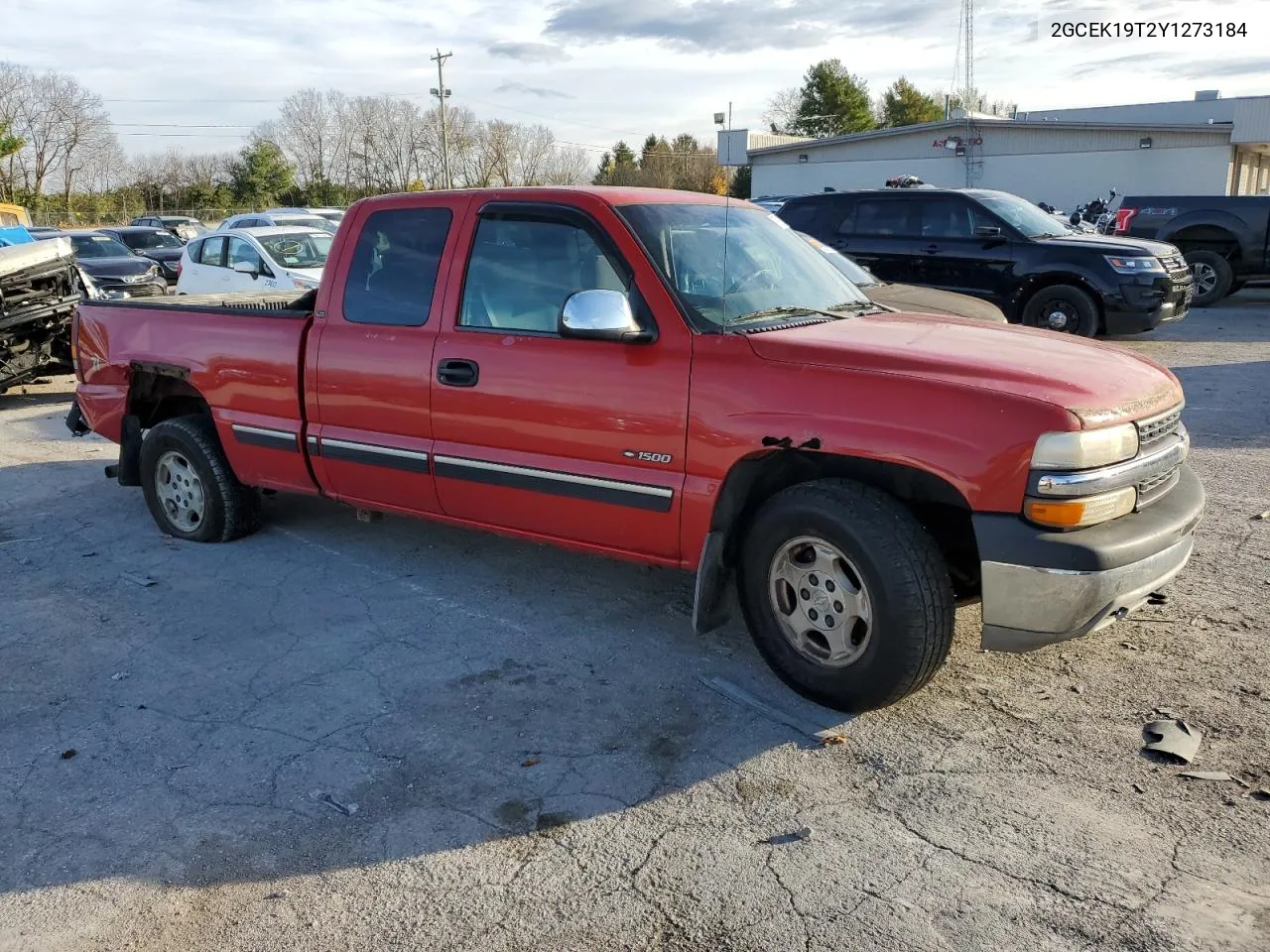 2000 Chevrolet Silverado K1500 VIN: 2GCEK19T2Y1273184 Lot: 79117894