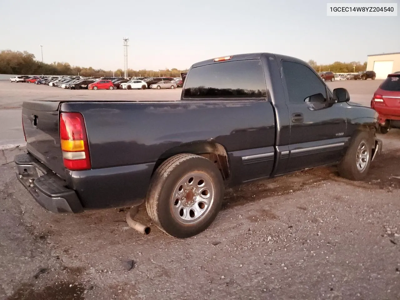 2000 Chevrolet Silverado C1500 VIN: 1GCEC14W8YZ204540 Lot: 79691594