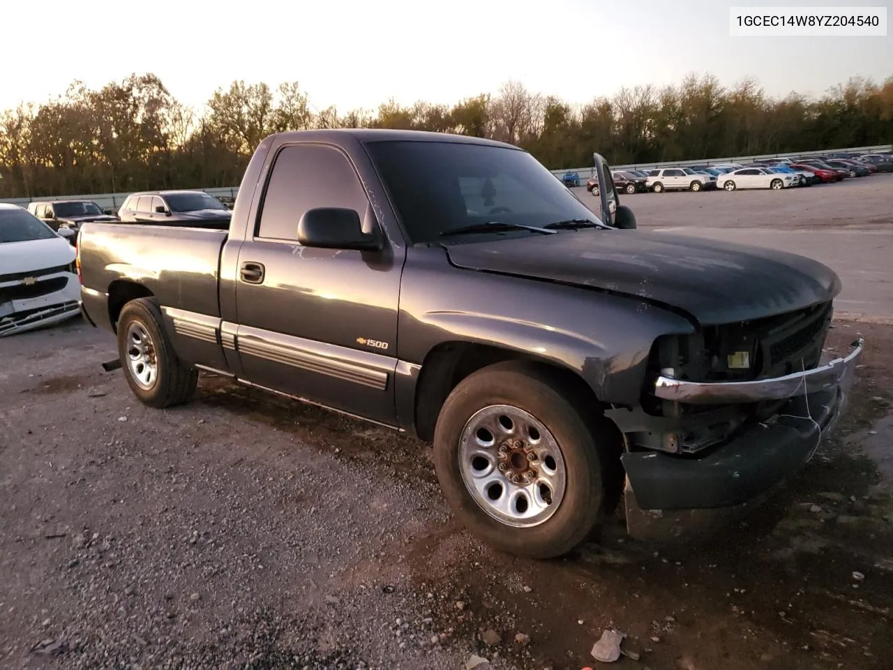 2000 Chevrolet Silverado C1500 VIN: 1GCEC14W8YZ204540 Lot: 79691594