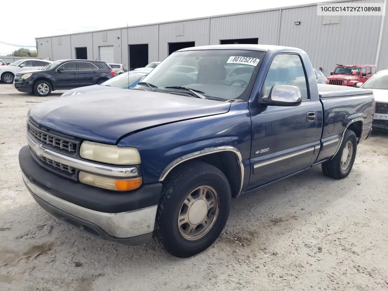 2000 Chevrolet Silverado C1500 VIN: 1GCEC14T2YZ108988 Lot: 80125274