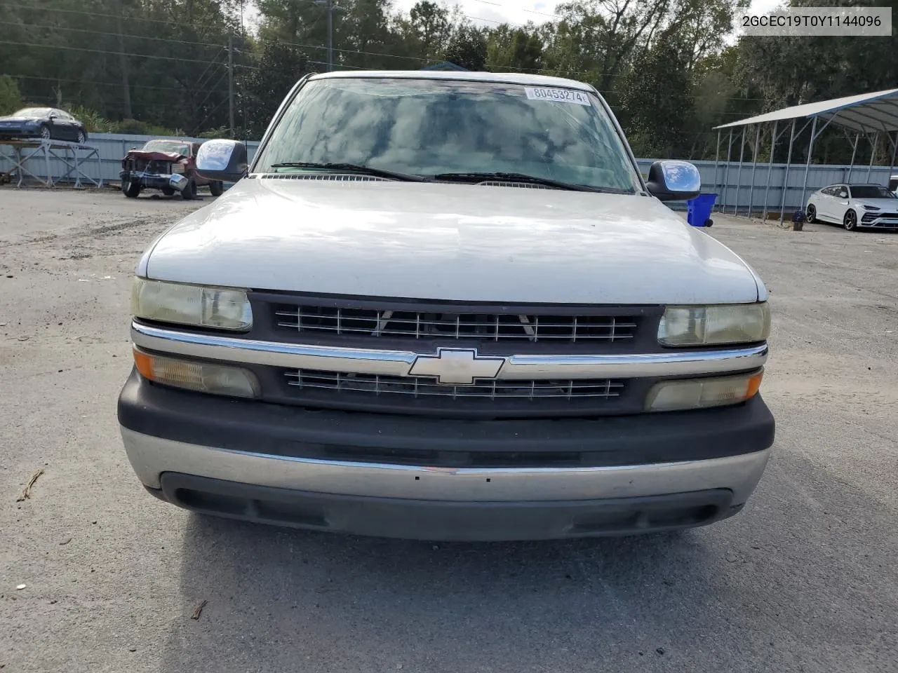 2000 Chevrolet Silverado C1500 VIN: 2GCEC19T0Y1144096 Lot: 80453274