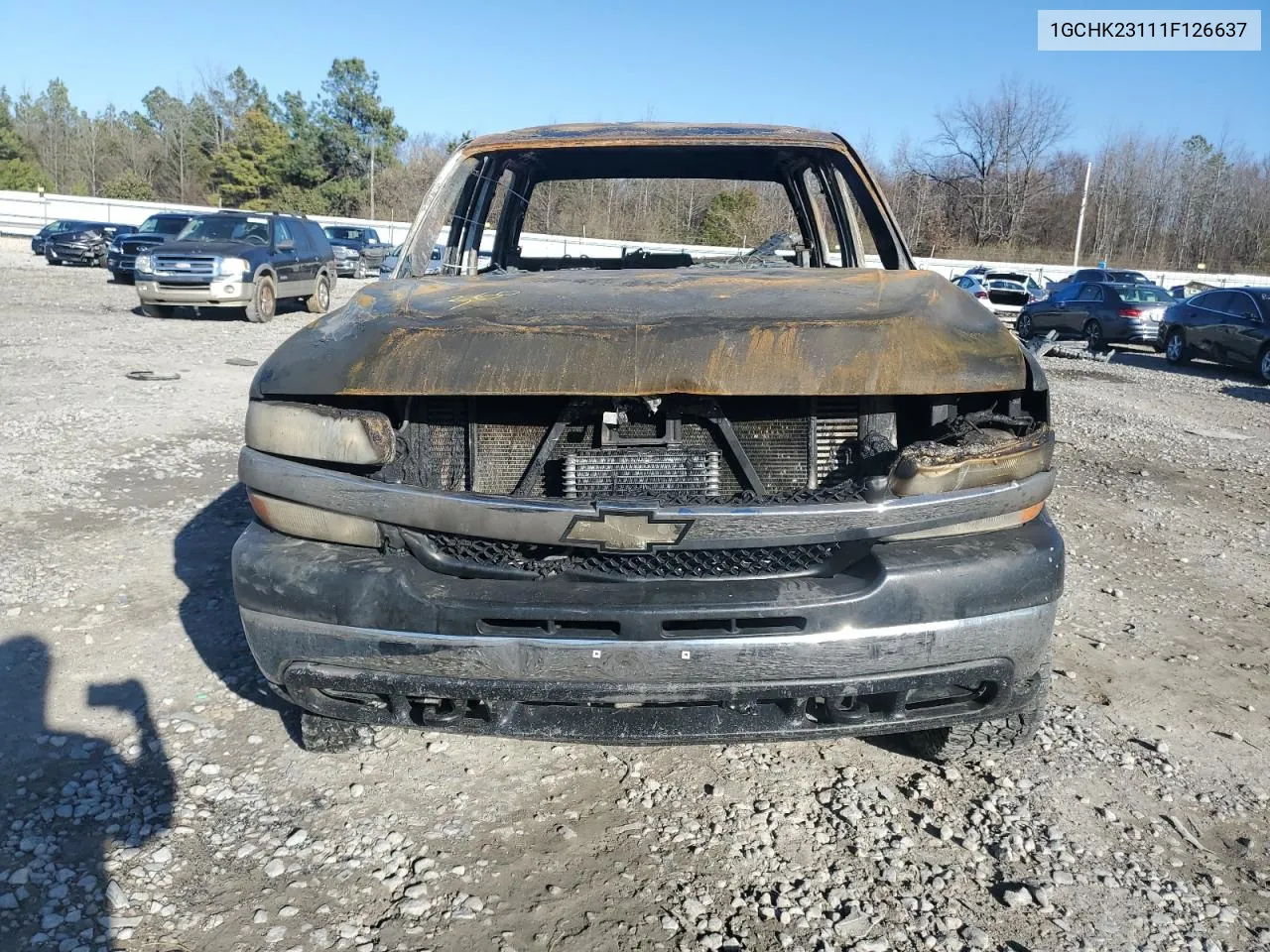 2001 Chevrolet Silverado K2500 Heavy Duty VIN: 1GCHK23111F126637 Lot: 44119354