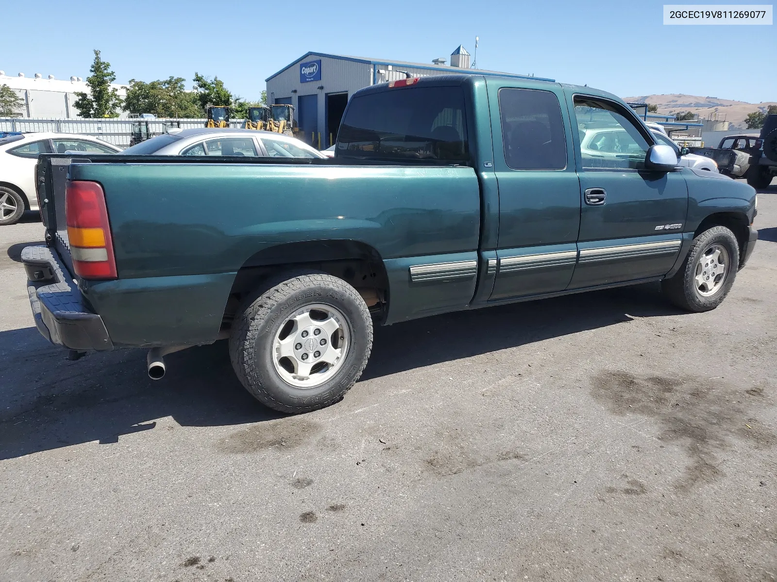 2001 Chevrolet Silverado C1500 VIN: 2GCEC19V811269077 Lot: 58258784