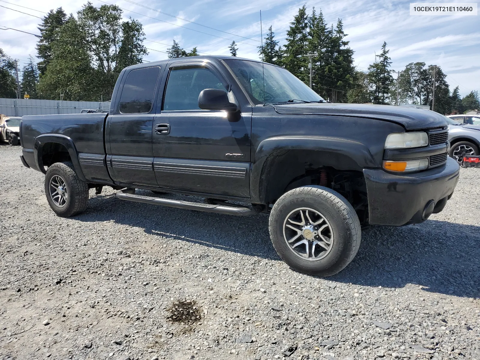 2001 Chevrolet Silverado K1500 VIN: 1GCEK19T21E110460 Lot: 61336544