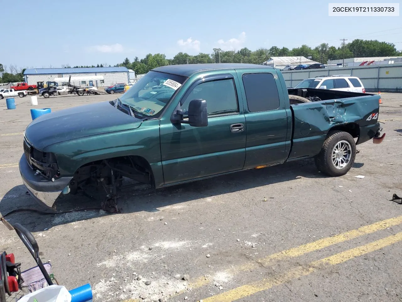 2GCEK19T211330733 2001 Chevrolet Silverado K1500