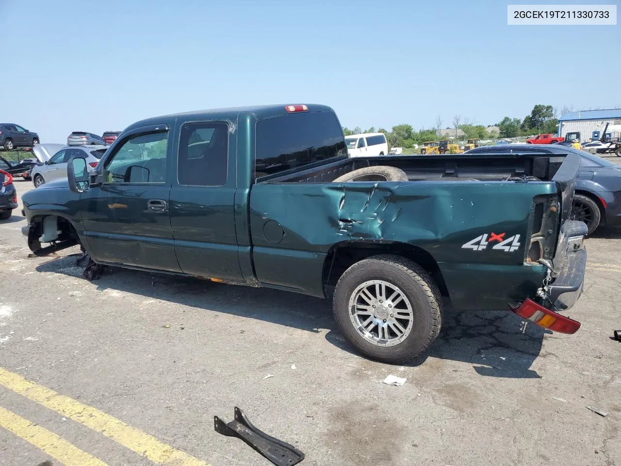 2001 Chevrolet Silverado K1500 VIN: 2GCEK19T211330733 Lot: 63559884