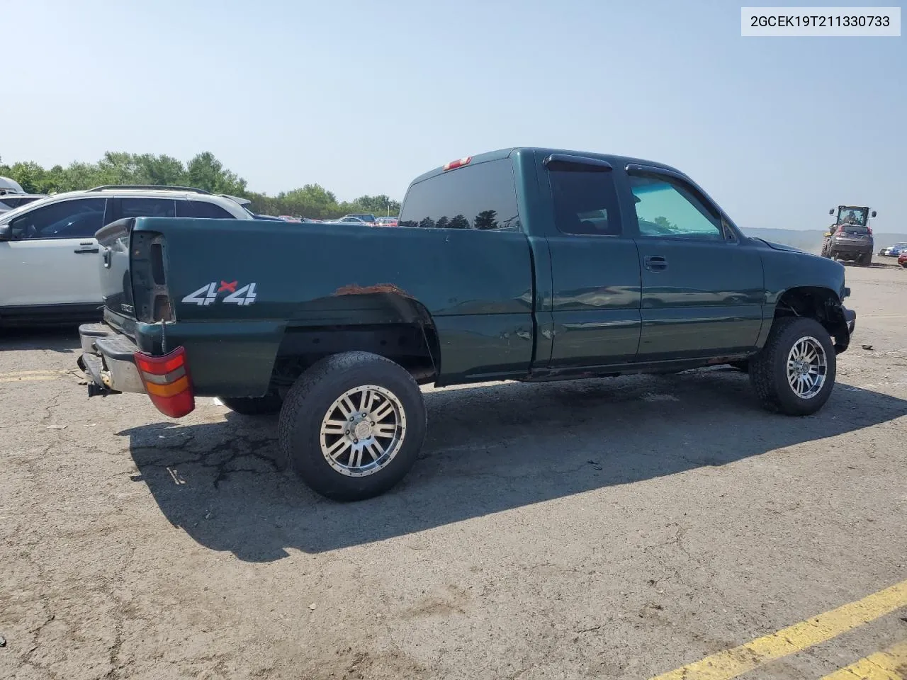 2001 Chevrolet Silverado K1500 VIN: 2GCEK19T211330733 Lot: 63559884