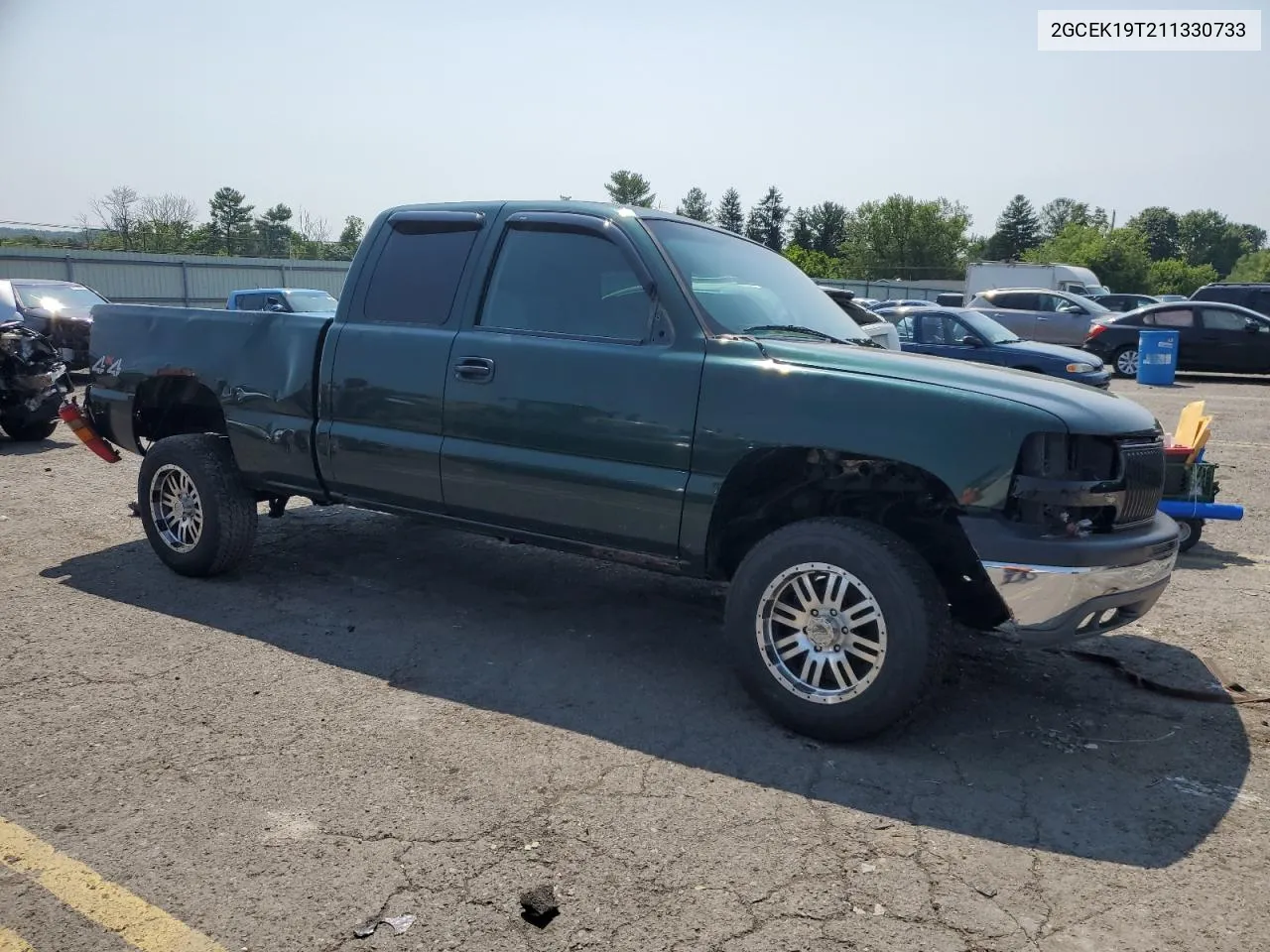 2001 Chevrolet Silverado K1500 VIN: 2GCEK19T211330733 Lot: 63559884