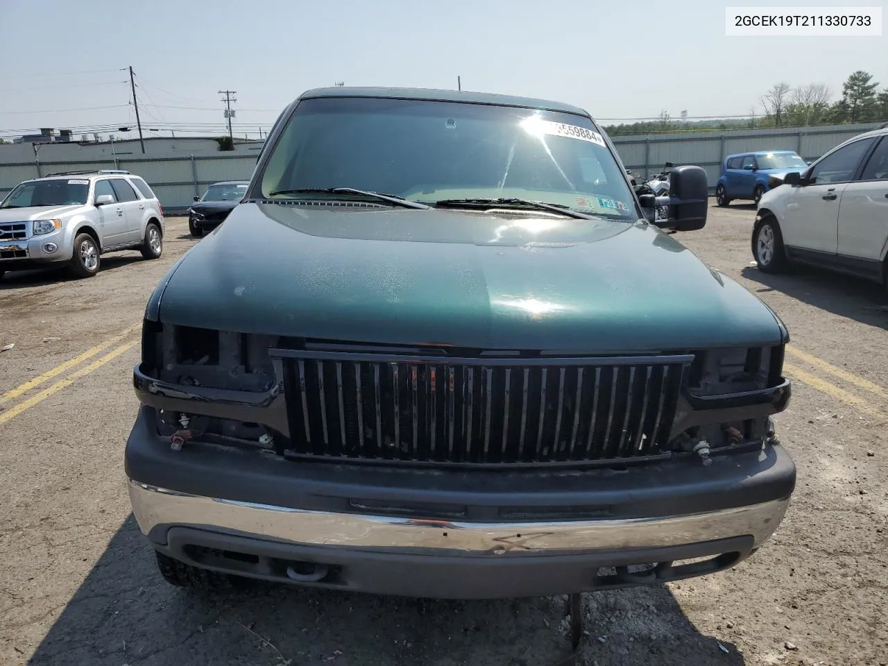 2001 Chevrolet Silverado K1500 VIN: 2GCEK19T211330733 Lot: 63559884