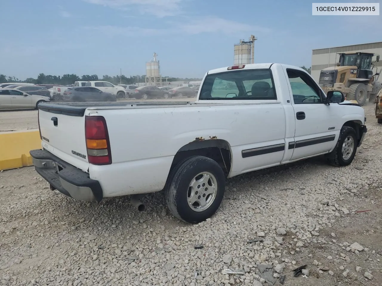 2001 Chevrolet Silverado C1500 VIN: 1GCEC14V01Z229915 Lot: 64355414