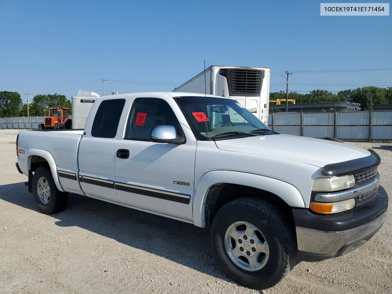 2001 Chevrolet Silverado K1500 VIN: 1GCEK19T41E171454 Lot: 65110574