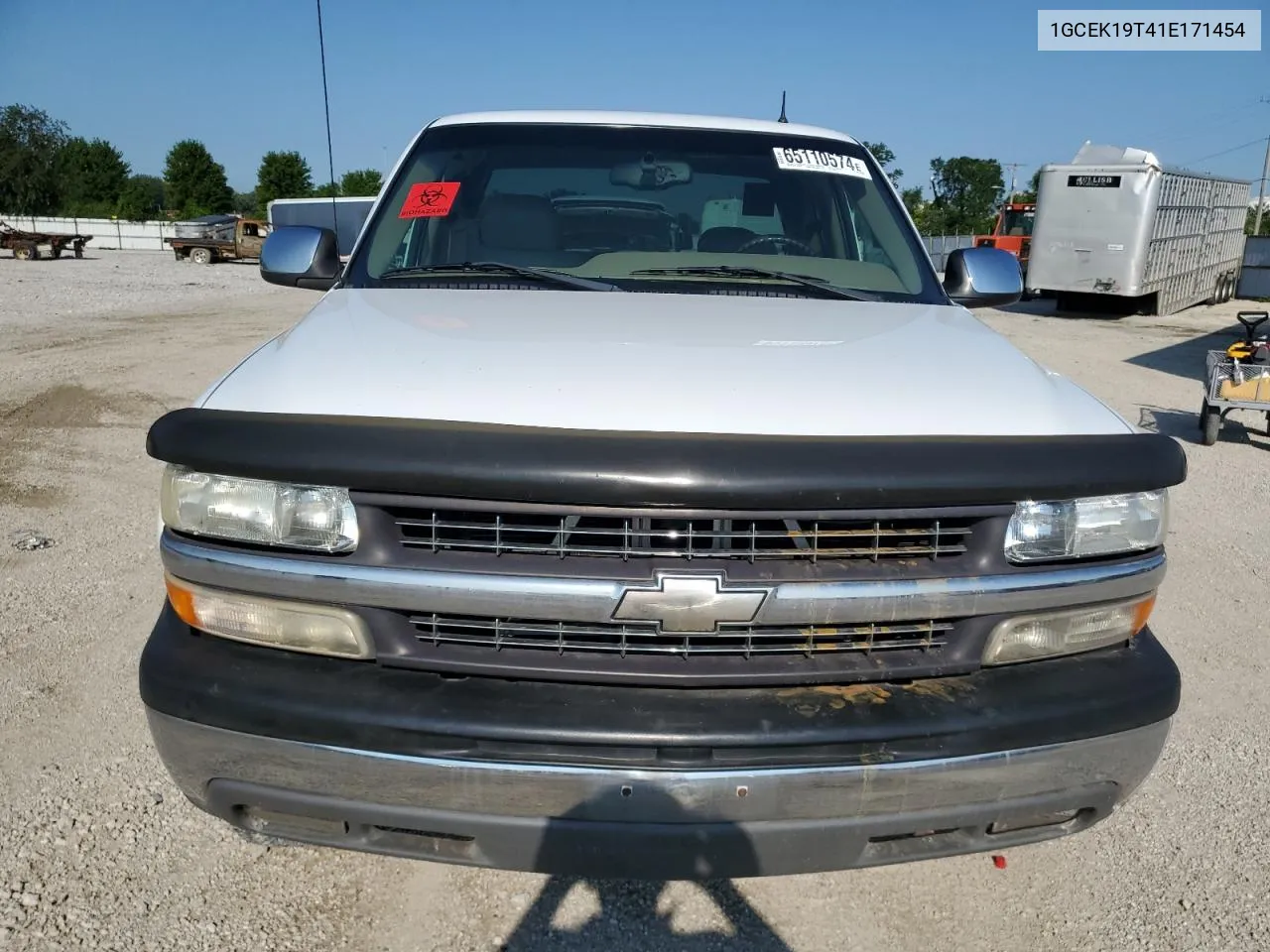 2001 Chevrolet Silverado K1500 VIN: 1GCEK19T41E171454 Lot: 65110574