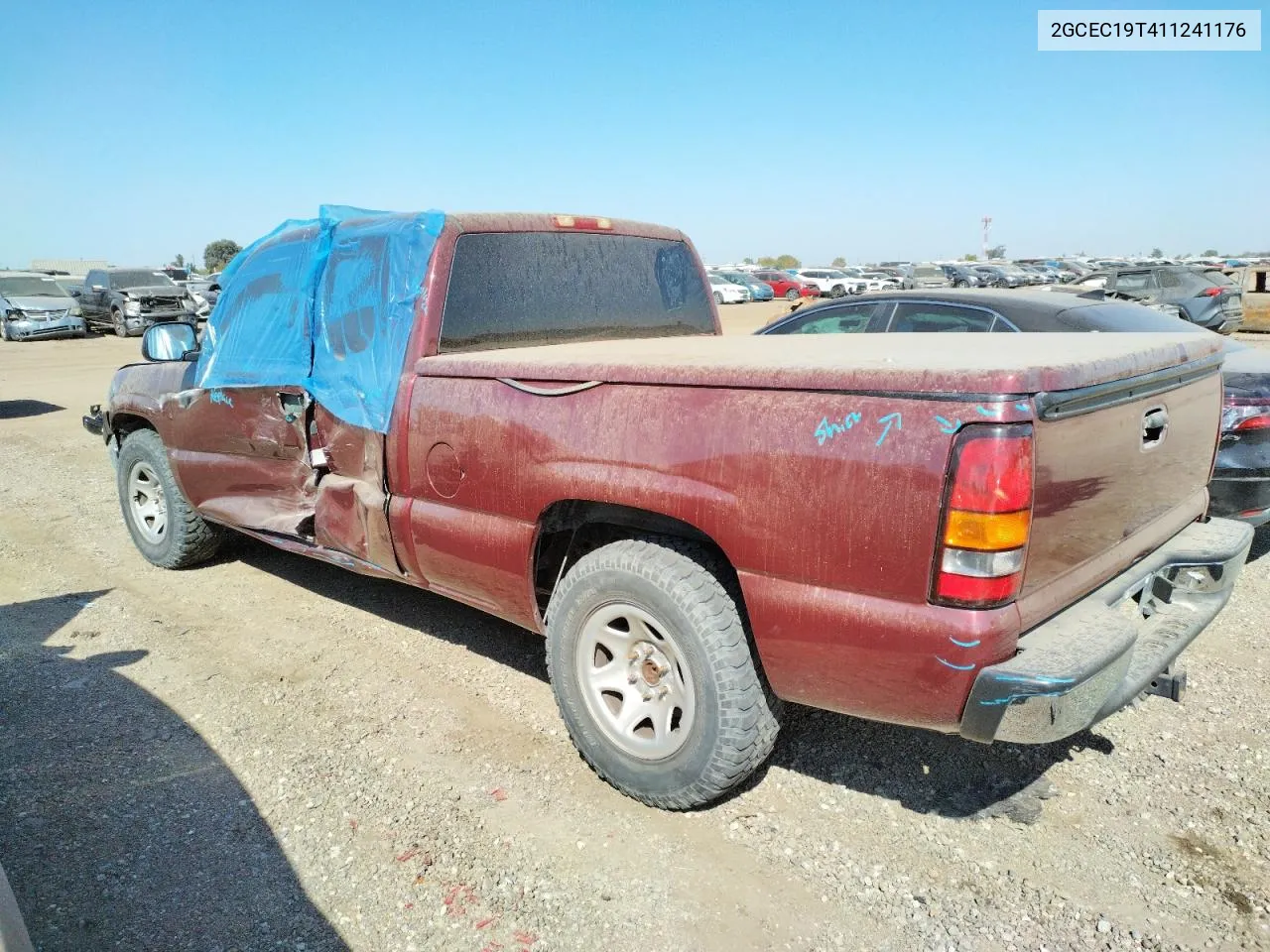 2001 Chevrolet Silverado C1500 VIN: 2GCEC19T411241176 Lot: 65399684