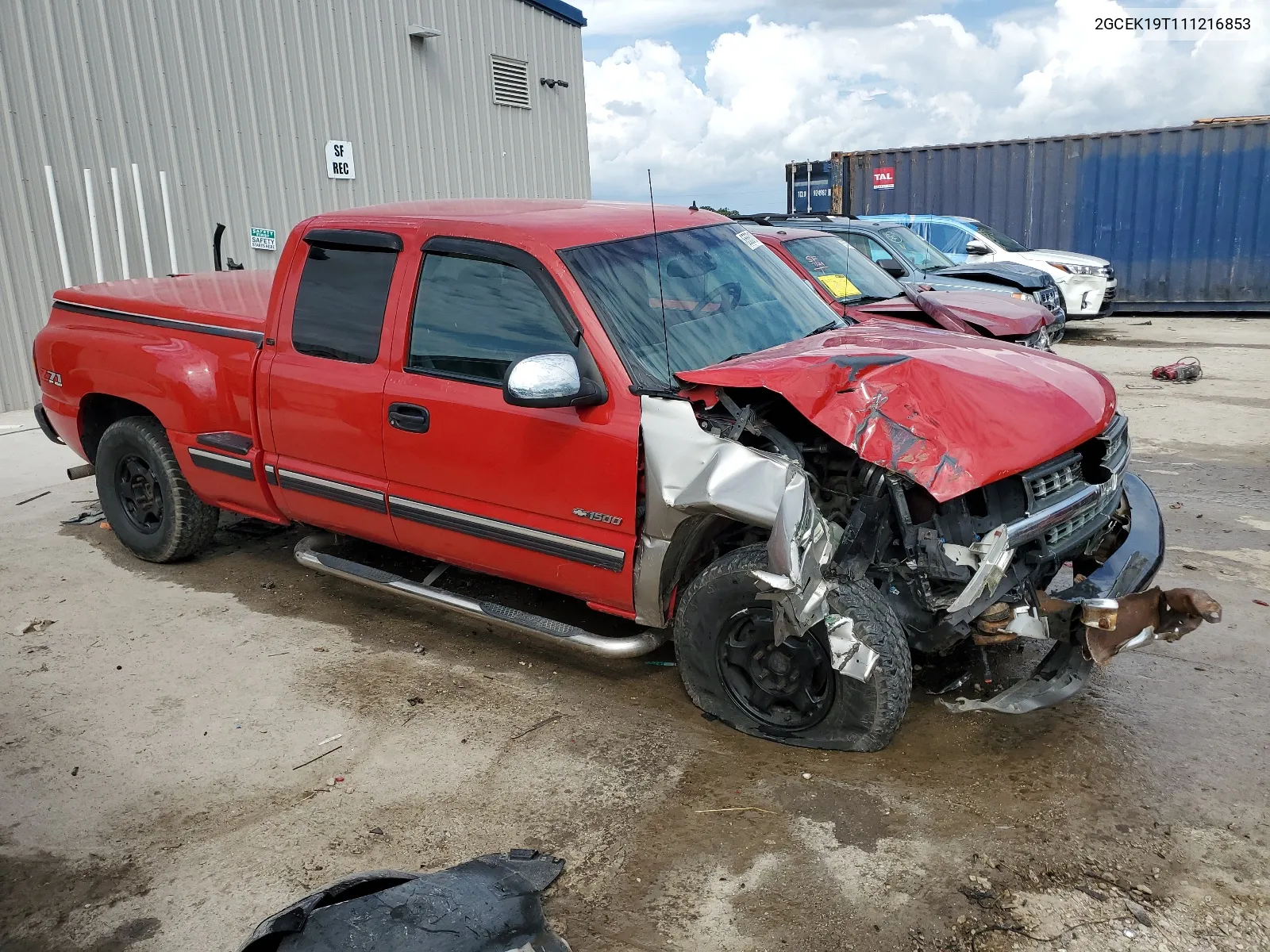 2GCEK19T111216853 2001 Chevrolet Silverado K1500