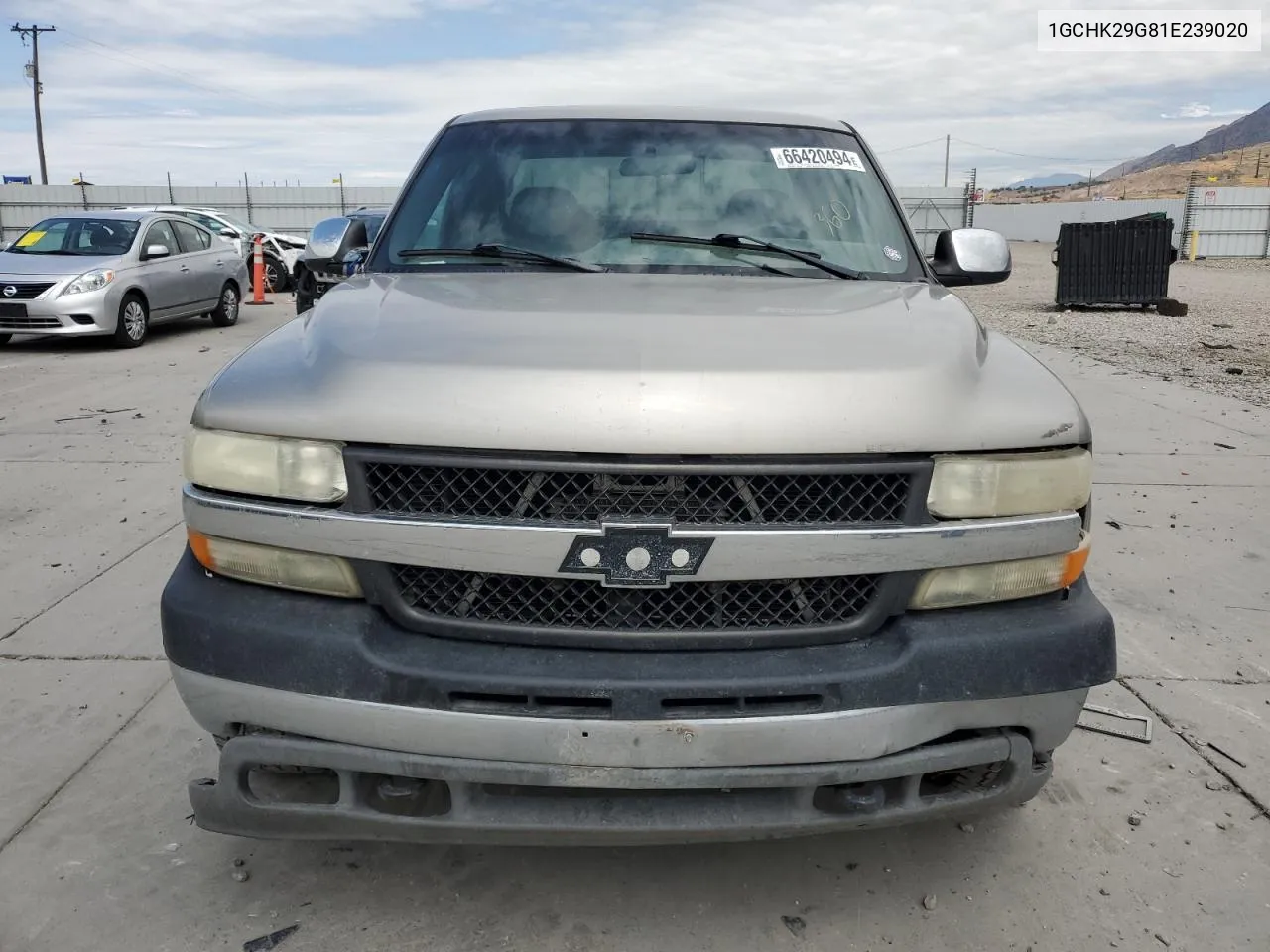 2001 Chevrolet Silverado K2500 Heavy Duty VIN: 1GCHK29G81E239020 Lot: 66420494