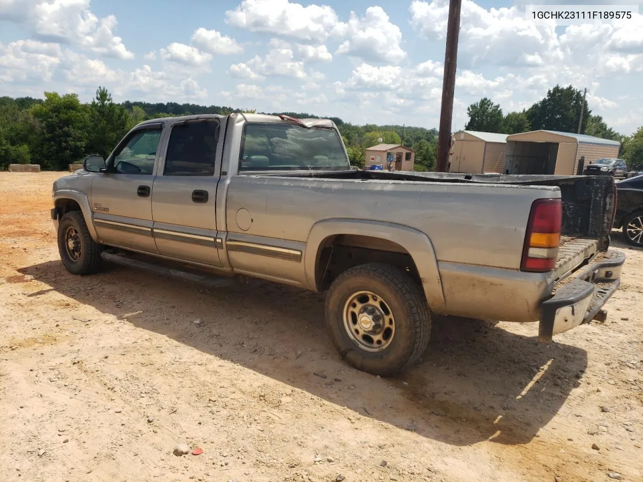 2001 Chevrolet Silverado K2500 Heavy Duty VIN: 1GCHK23111F189575 Lot: 67089114