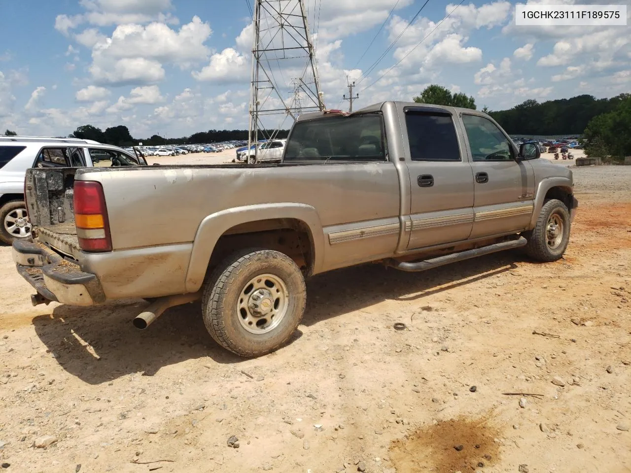 2001 Chevrolet Silverado K2500 Heavy Duty VIN: 1GCHK23111F189575 Lot: 67089114