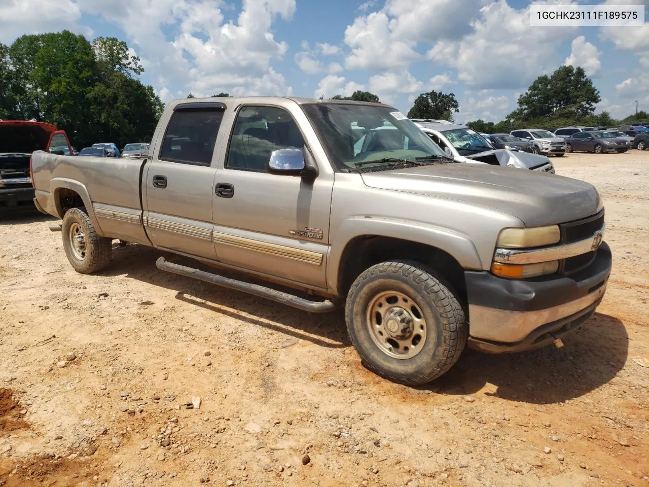 2001 Chevrolet Silverado K2500 Heavy Duty VIN: 1GCHK23111F189575 Lot: 67089114