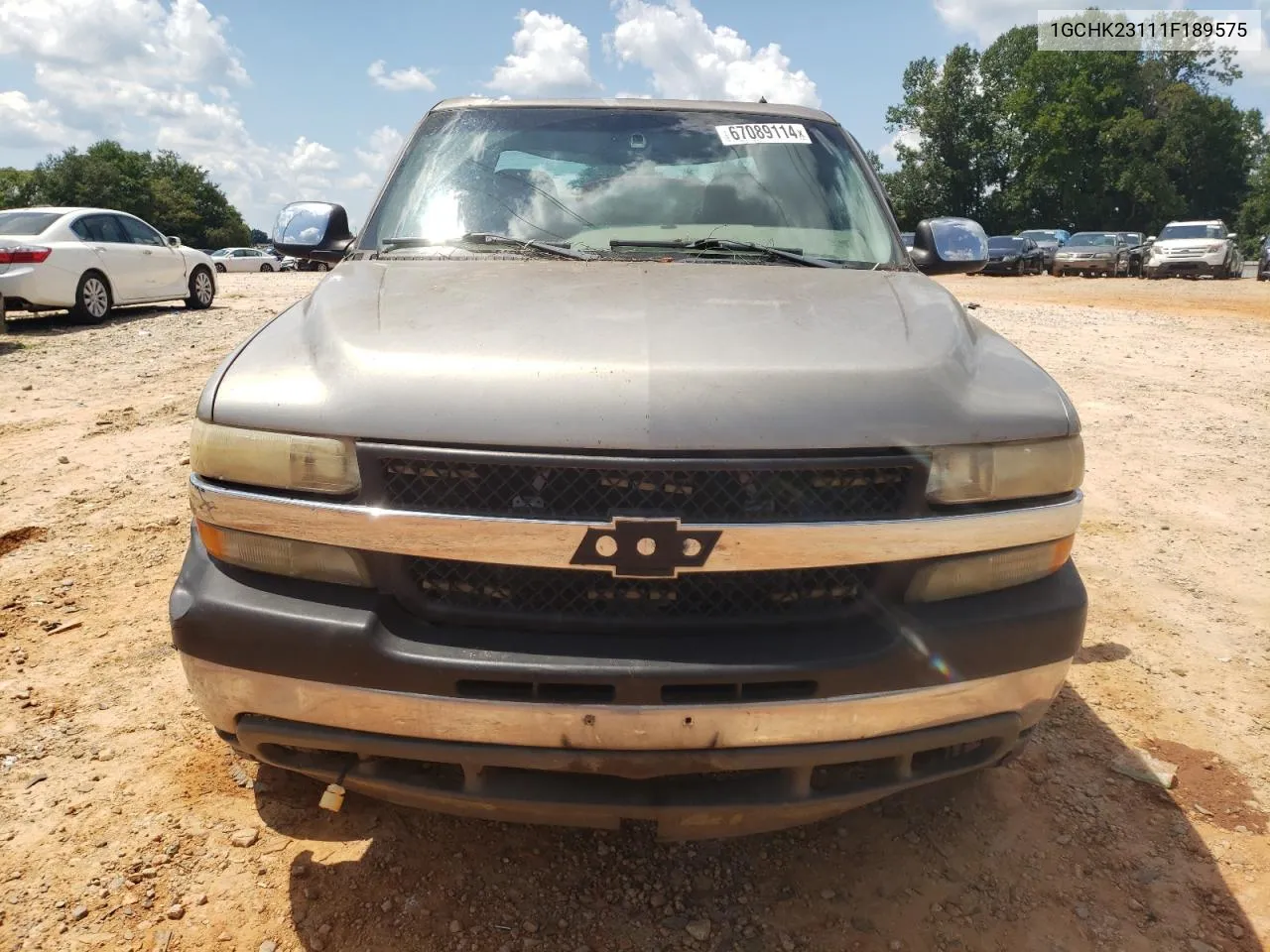 2001 Chevrolet Silverado K2500 Heavy Duty VIN: 1GCHK23111F189575 Lot: 67089114