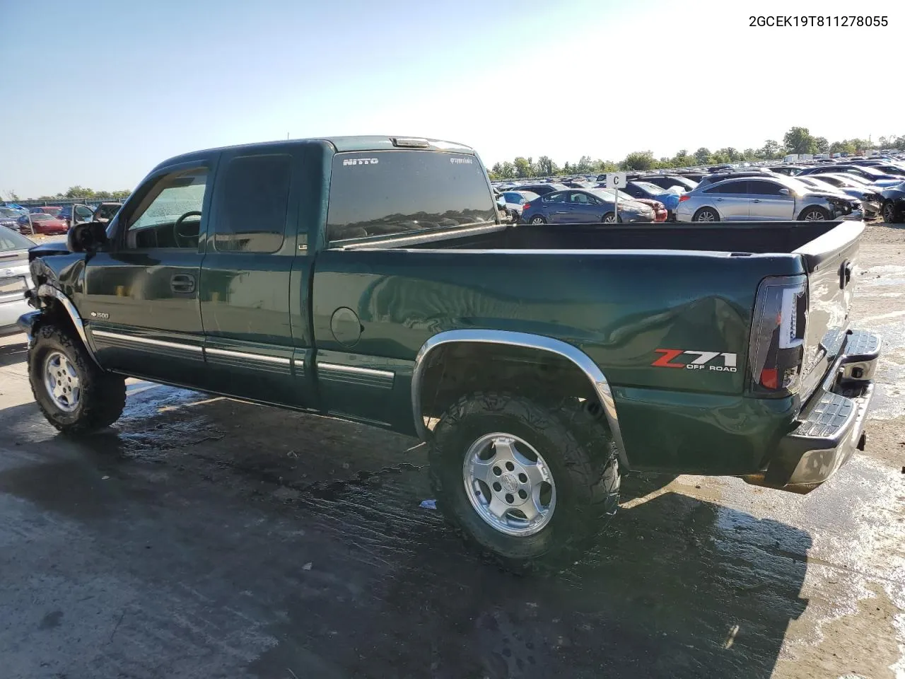 2GCEK19T811278055 2001 Chevrolet Silverado K1500