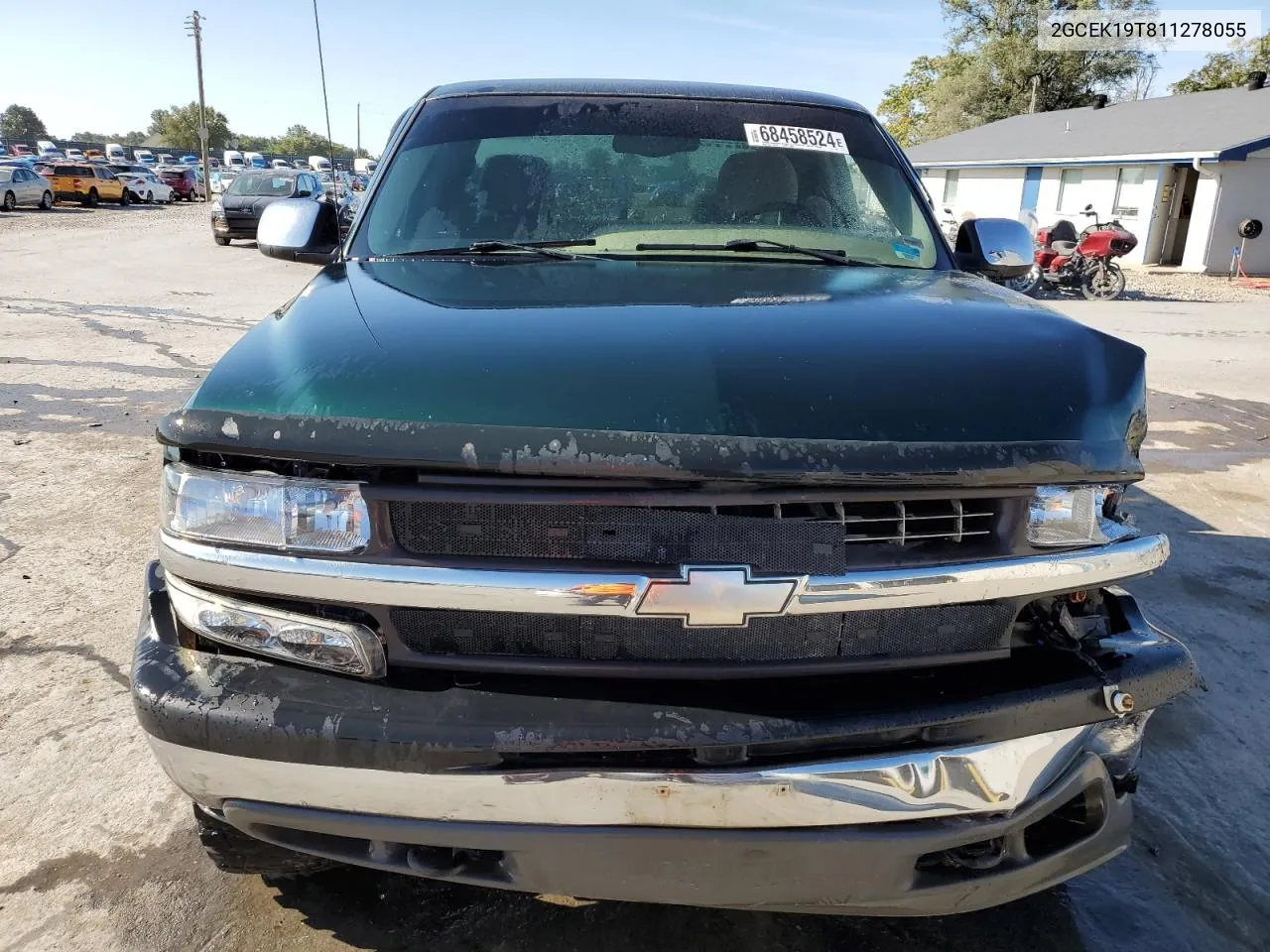 2GCEK19T811278055 2001 Chevrolet Silverado K1500