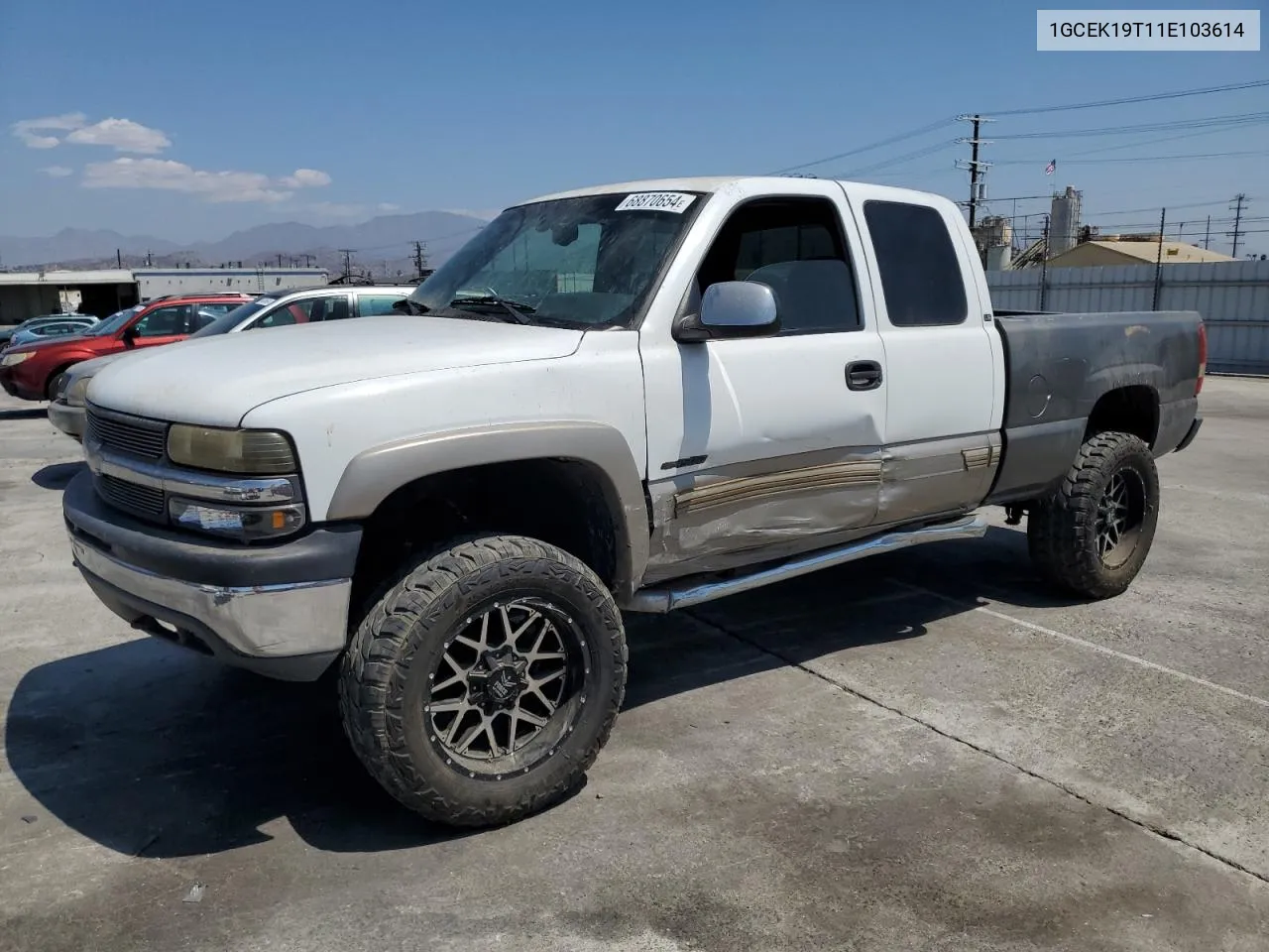 2001 Chevrolet Silverado K1500 VIN: 1GCEK19T11E103614 Lot: 68870654