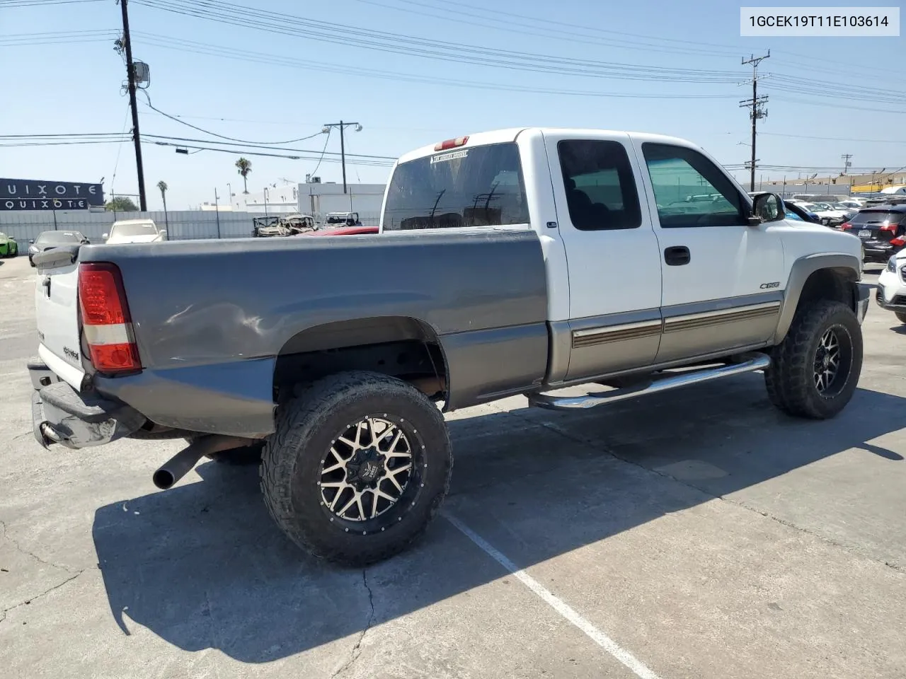 1GCEK19T11E103614 2001 Chevrolet Silverado K1500