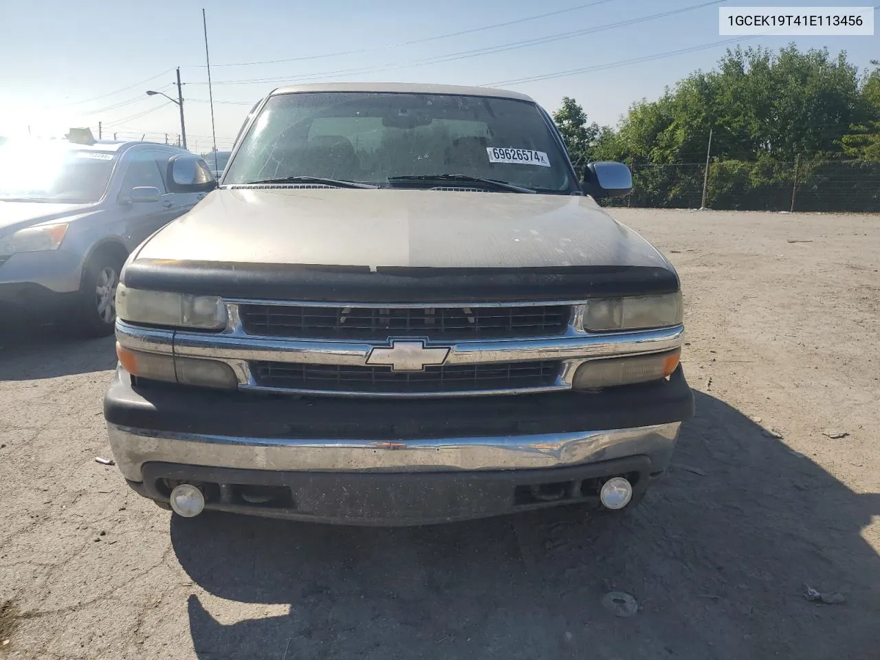 2001 Chevrolet Silverado K1500 VIN: 1GCEK19T41E113456 Lot: 69626574