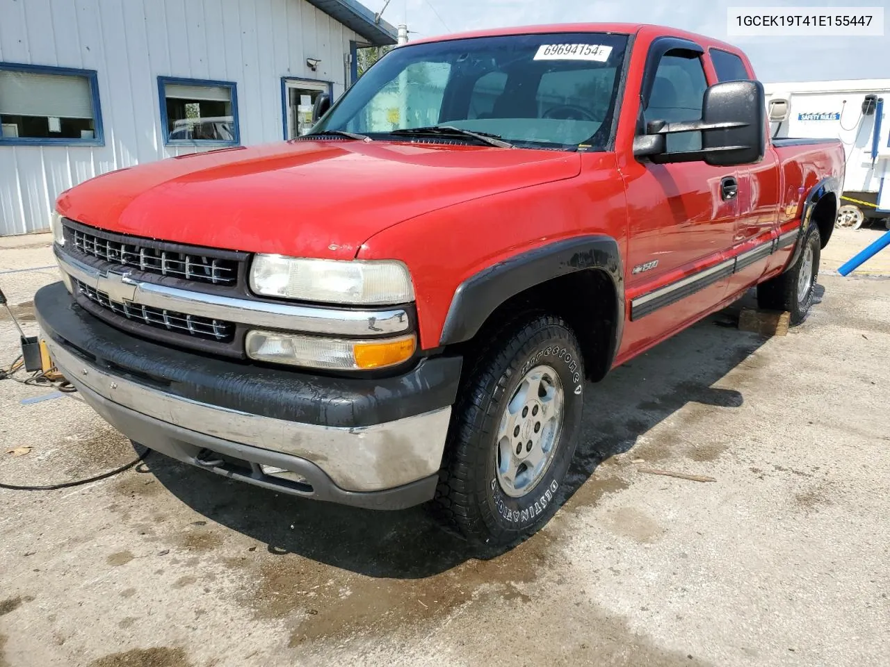 2001 Chevrolet Silverado K1500 VIN: 1GCEK19T41E155447 Lot: 69694154