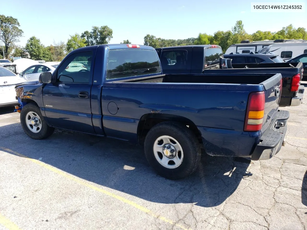 2001 Chevrolet Silverado C1500 VIN: 1GCEC14W61Z245352 Lot: 69828594