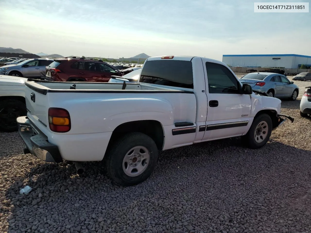 1GCEC14T71Z311851 2001 Chevrolet Silverado C1500