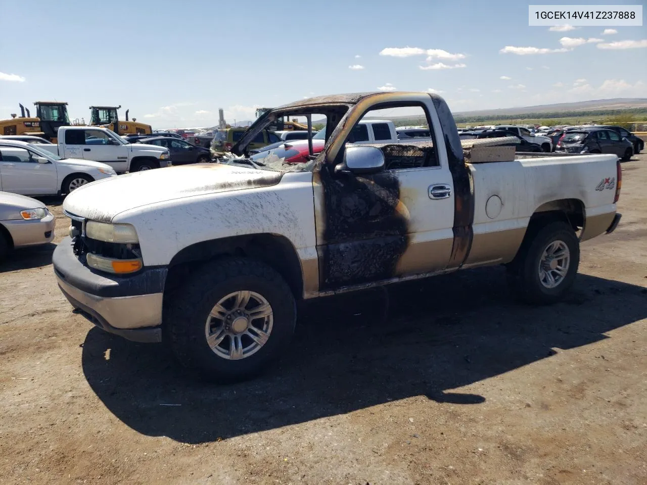 2001 Chevrolet Silverado K1500 VIN: 1GCEK14V41Z237888 Lot: 70597924