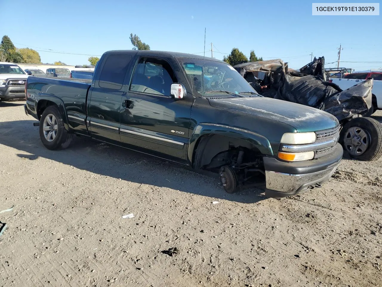 2001 Chevrolet Silverado K1500 VIN: 1GCEK19T91E130379 Lot: 70646964