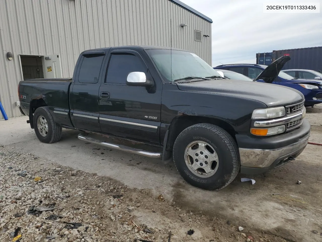 2001 Chevrolet Silverado K1500 VIN: 2GCEK19T011333436 Lot: 71590894