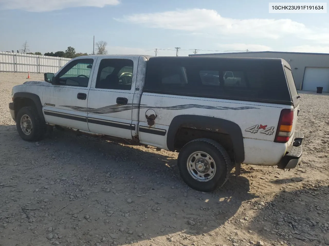 1GCHK23U91F191634 2001 Chevrolet Silverado K2500 Heavy Duty