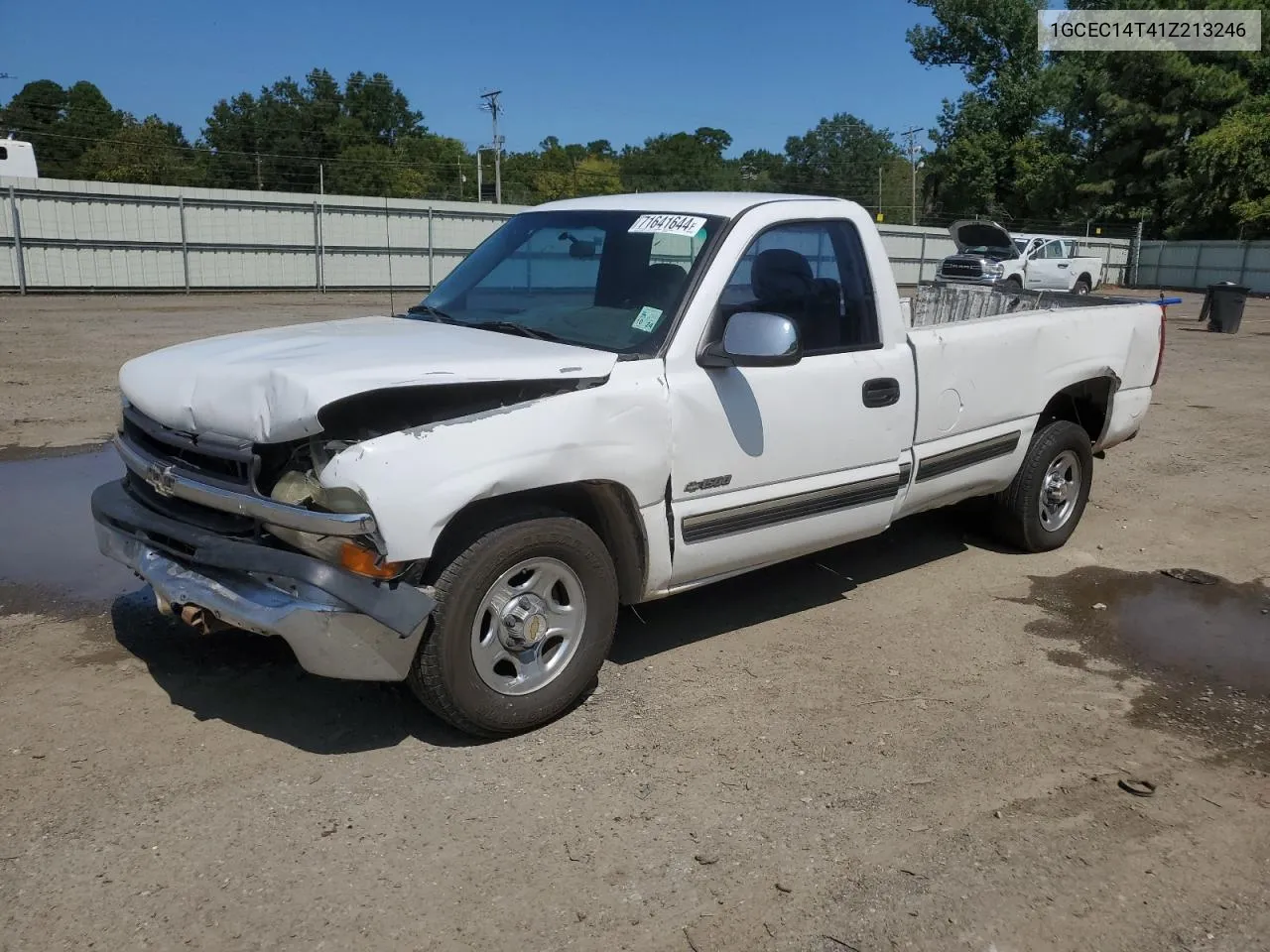 2001 Chevrolet Silverado C1500 VIN: 1GCEC14T41Z213246 Lot: 71641644