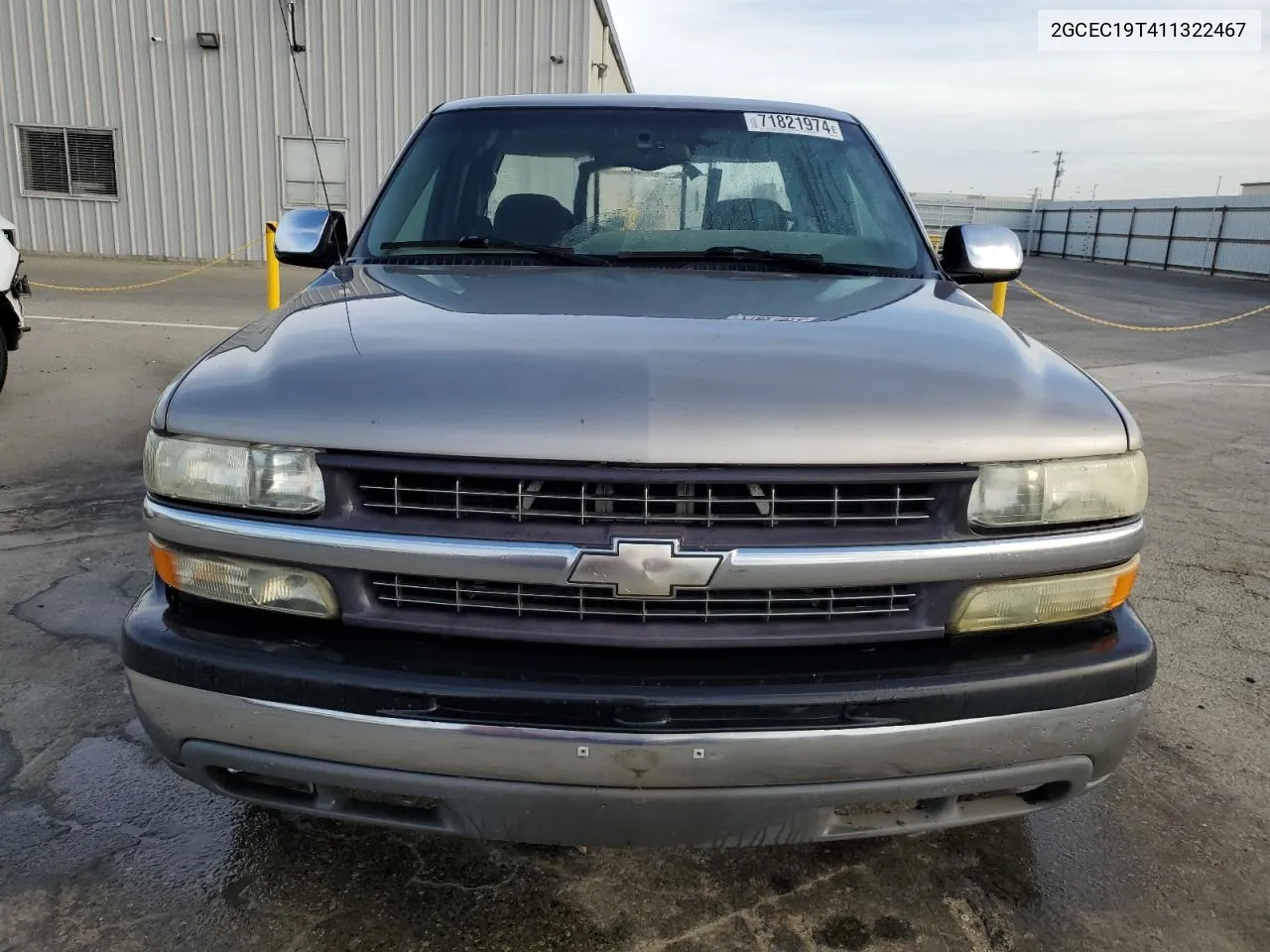 2001 Chevrolet Silverado C1500 VIN: 2GCEC19T411322467 Lot: 71821974