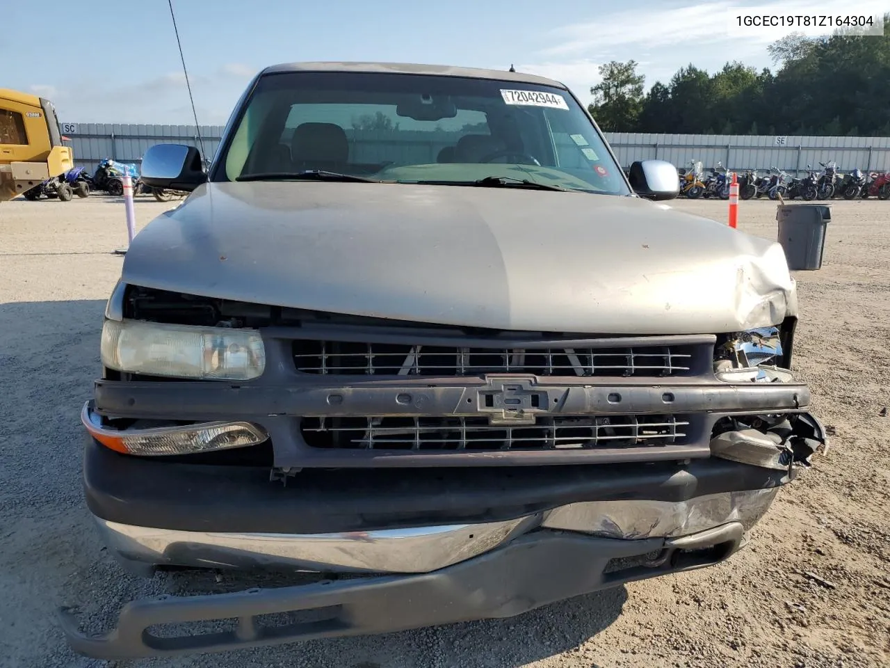 2001 Chevrolet Silverado C1500 VIN: 1GCEC19T81Z164304 Lot: 72042944