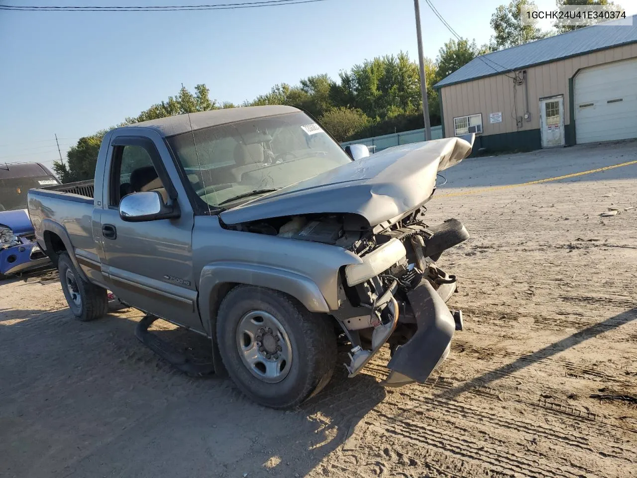 2001 Chevrolet Silverado K2500 Heavy Duty VIN: 1GCHK24U41E340374 Lot: 72080824